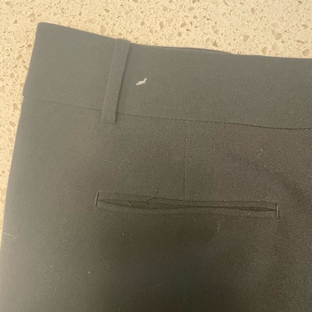 Ann Taylor Women’s Black Tie Waist Dress Women Pants - Black - Size 14 - Picture 4 of 5